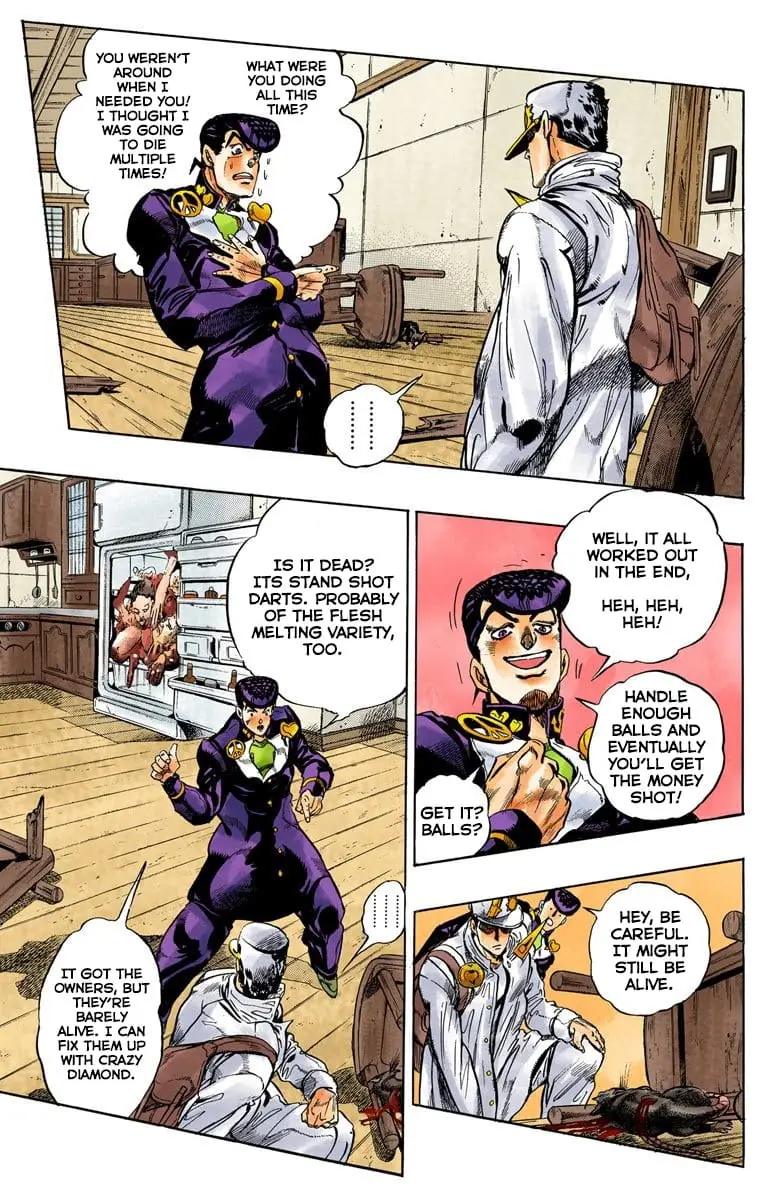 Read JoJo_s Bizarre Adventure Part 4 Diamond Is Unbreakable Official Colored Manga Online