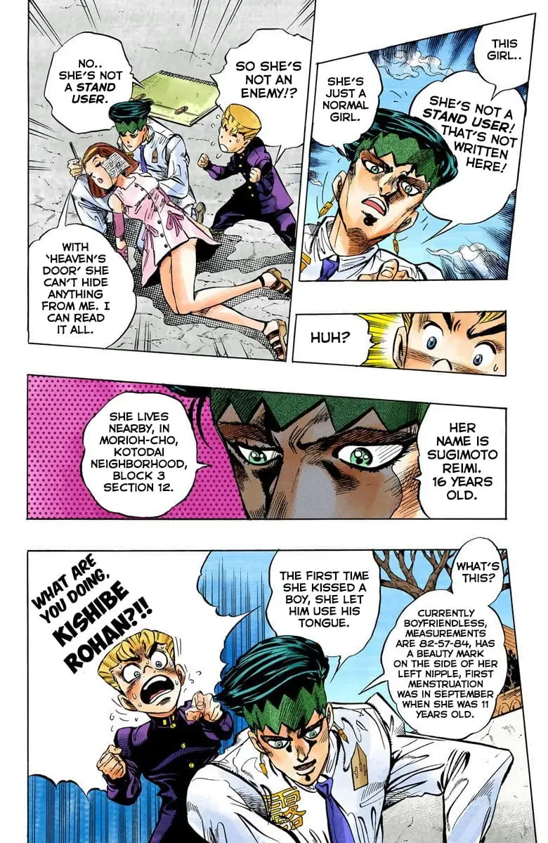 Read JoJo_s Bizarre Adventure Part 4 Diamond Is Unbreakable Official Colored Manga Online