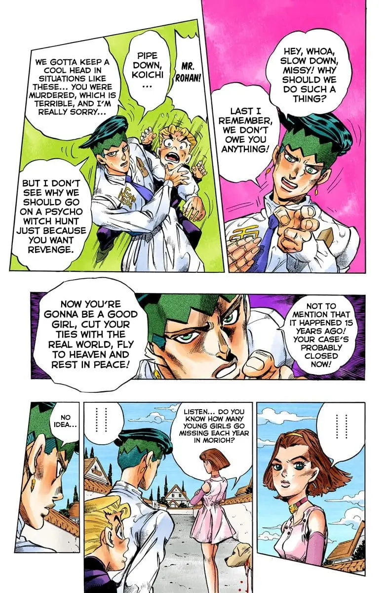 Read JoJo_s Bizarre Adventure Part 4 Diamond Is Unbreakable Official Colored Manga Online