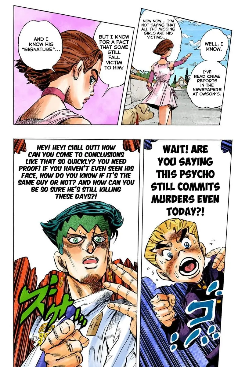 Read JoJo_s Bizarre Adventure Part 4 Diamond Is Unbreakable Official Colored Manga Online