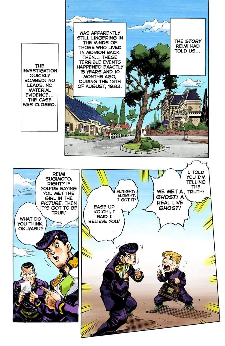 Read JoJo_s Bizarre Adventure Part 4 Diamond Is Unbreakable Official Colored Manga Online