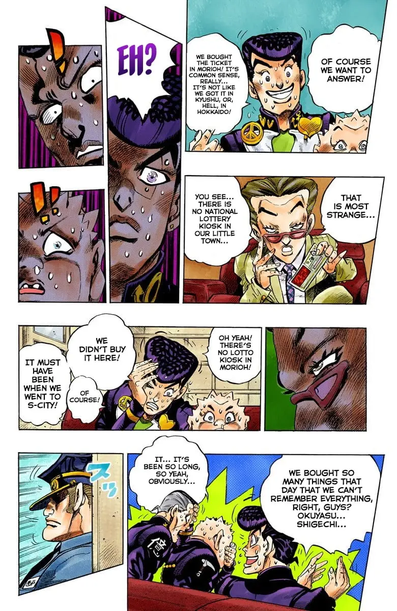 Read JoJo_s Bizarre Adventure Part 4 Diamond Is Unbreakable Official Colored Manga Online