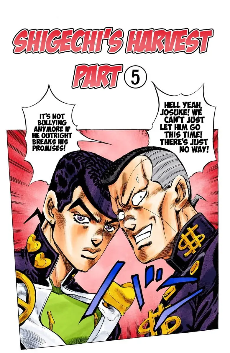 Read JoJo_s Bizarre Adventure Part 4 Diamond Is Unbreakable Official Colored Manga Online