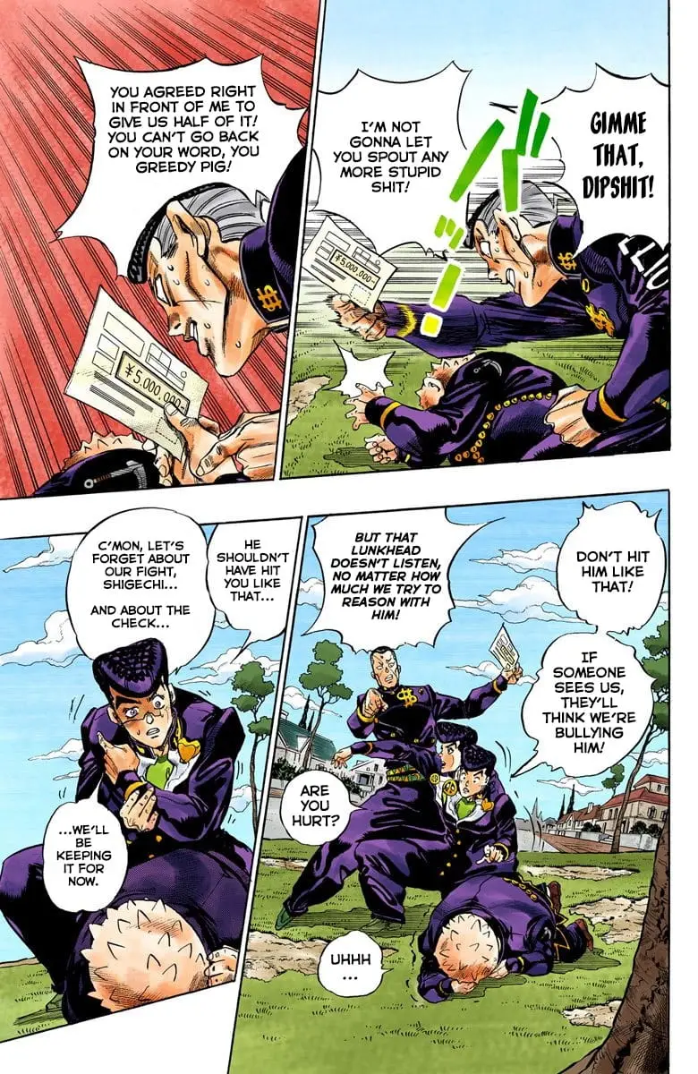 Read JoJo_s Bizarre Adventure Part 4 Diamond Is Unbreakable Official Colored Manga Online