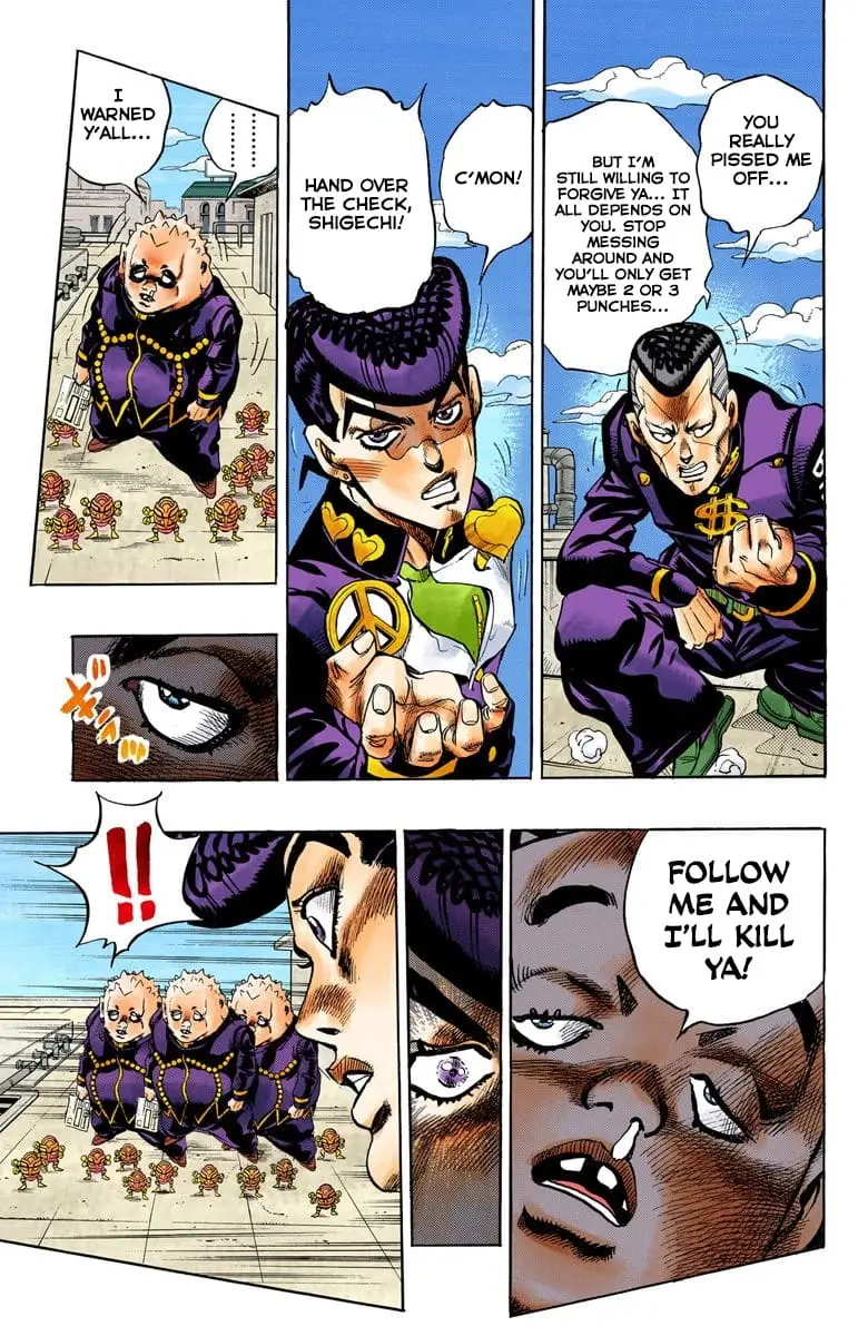 Read JoJo_s Bizarre Adventure Part 4 Diamond Is Unbreakable Official Colored Manga Online