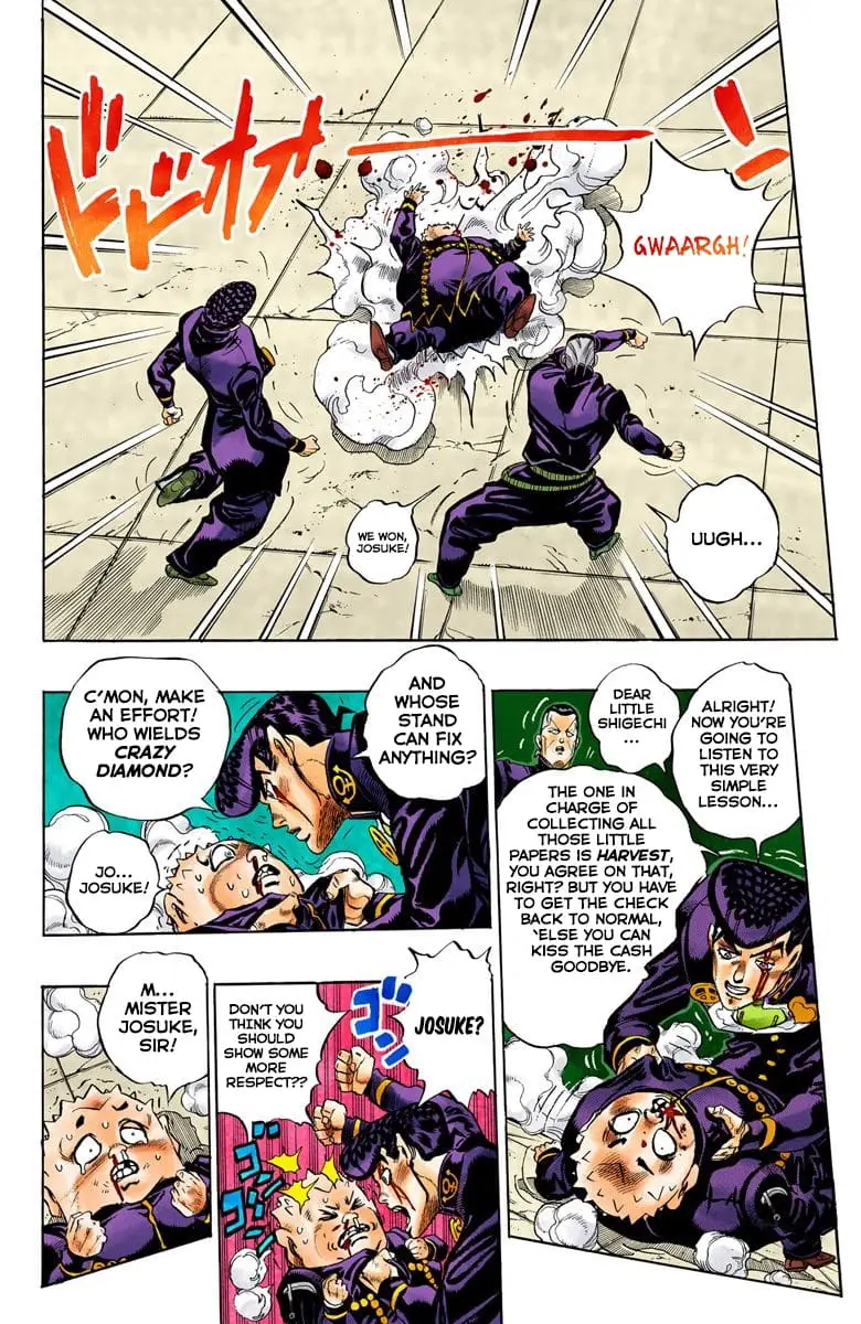 Read JoJo_s Bizarre Adventure Part 4 Diamond Is Unbreakable Official Colored Manga Online