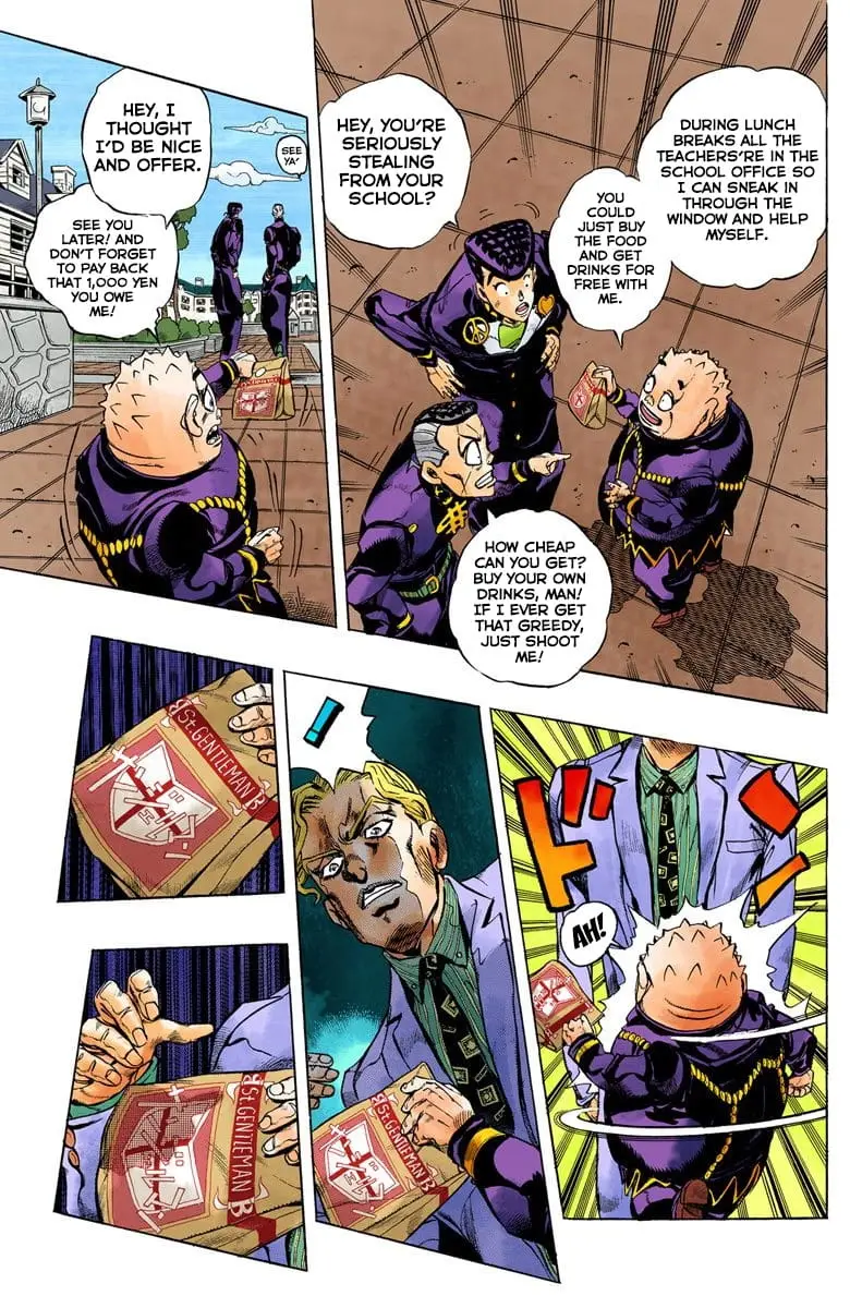 Read JoJo_s Bizarre Adventure Part 4 Diamond Is Unbreakable Official Colored Manga Online