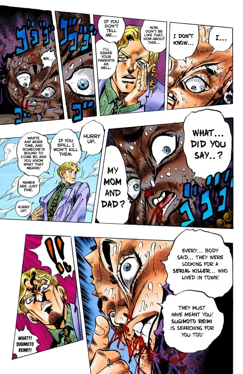Read JoJo_s Bizarre Adventure Part 4 Diamond Is Unbreakable Official Colored Manga Online