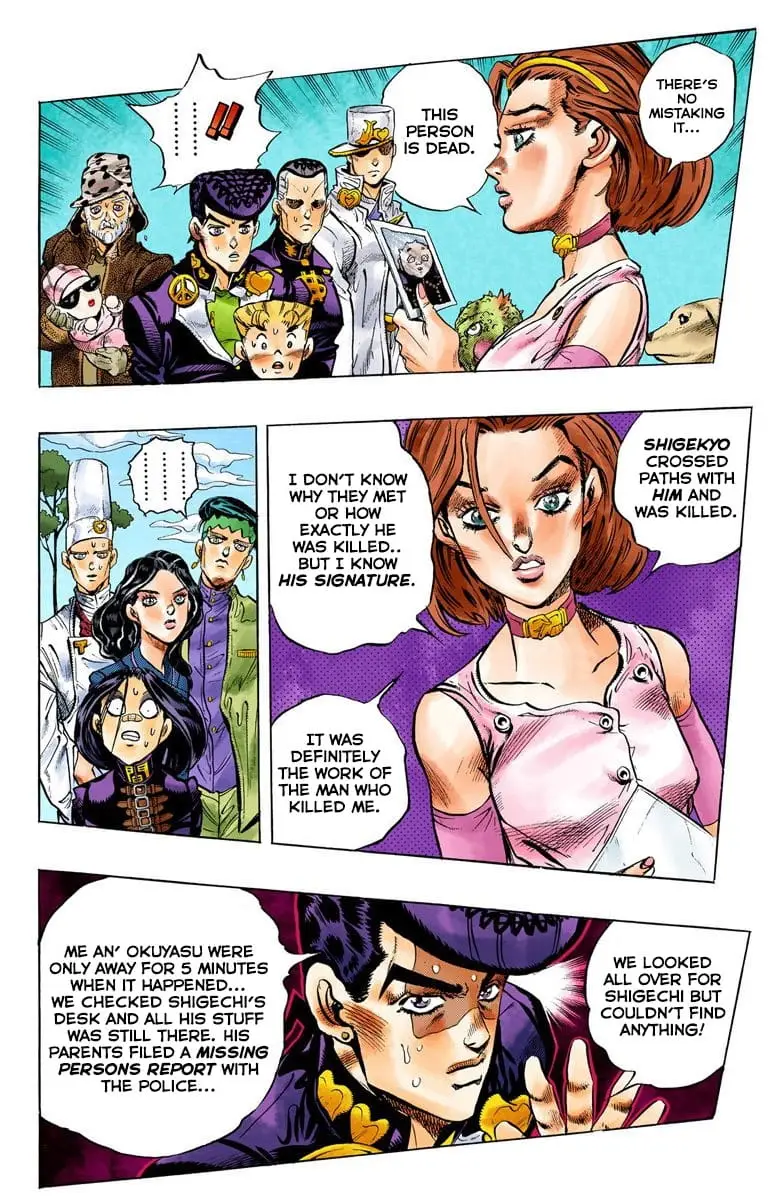 Read JoJo_s Bizarre Adventure Part 4 Diamond Is Unbreakable Official Colored Manga Online