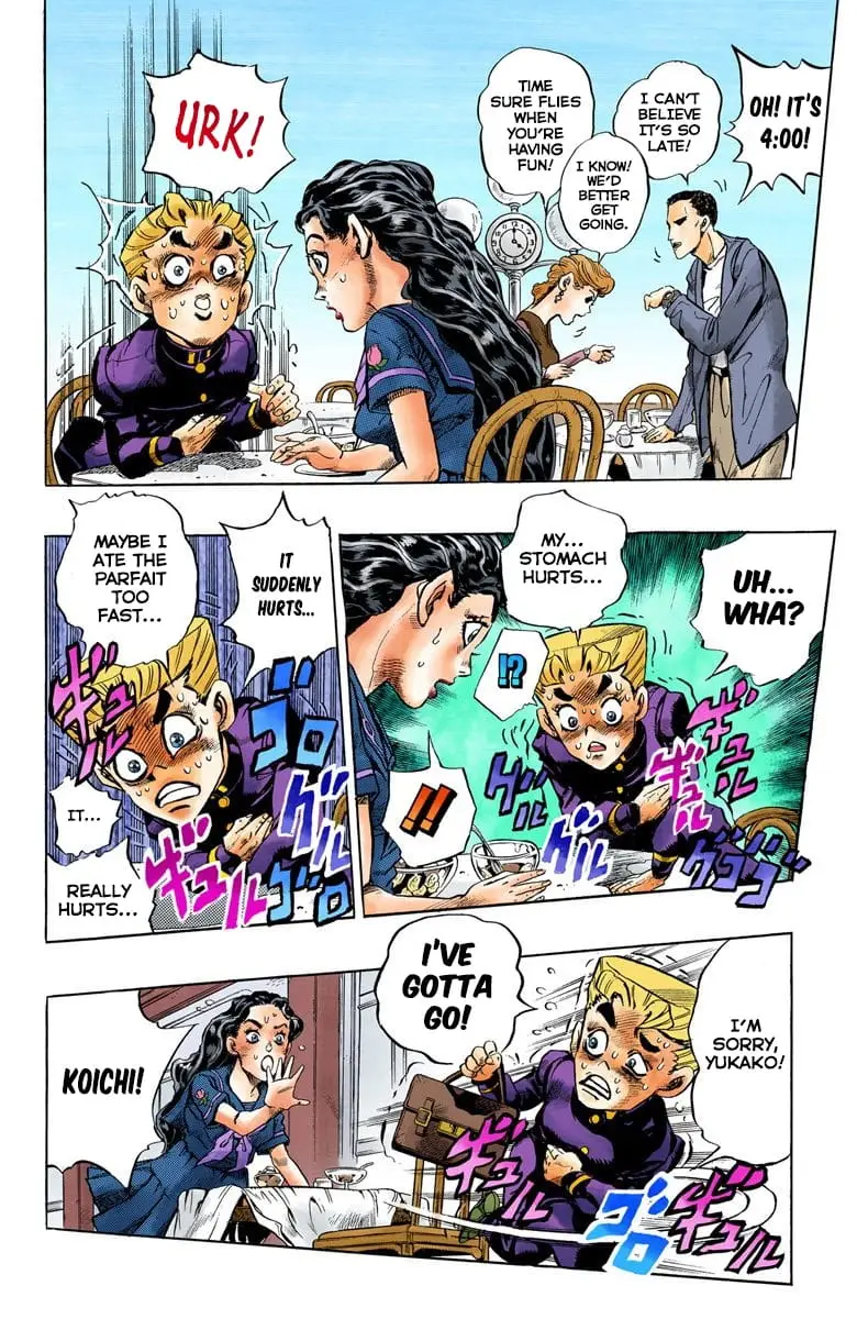 Read JoJo_s Bizarre Adventure Part 4 Diamond Is Unbreakable Official Colored Manga Online