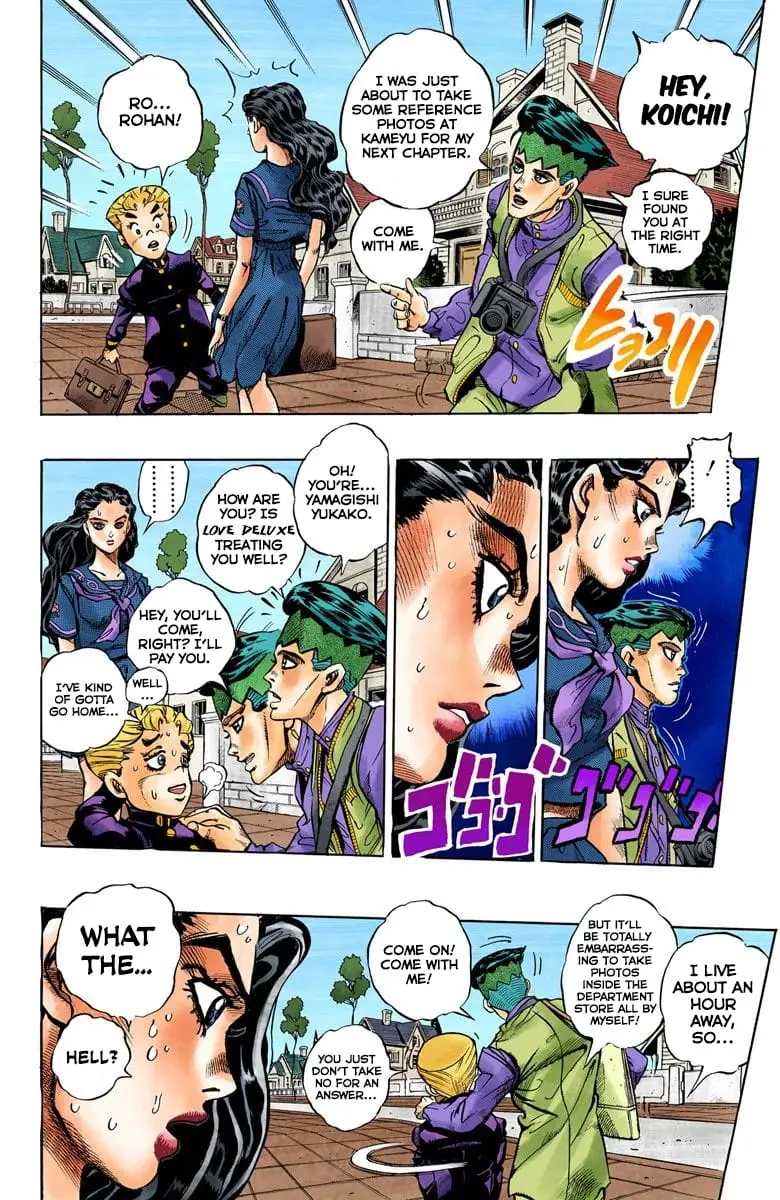 Read JoJo_s Bizarre Adventure Part 4 Diamond Is Unbreakable Official Colored Manga Online