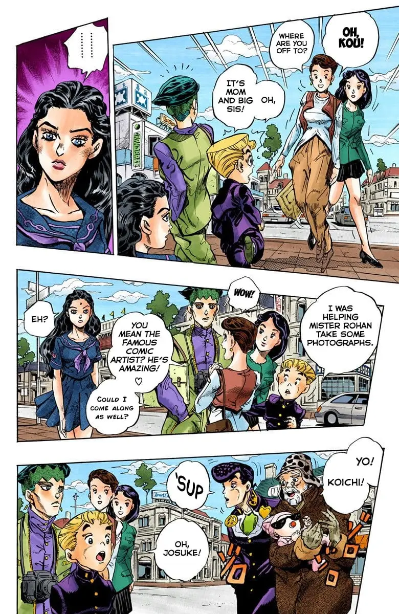 Read JoJo_s Bizarre Adventure Part 4 Diamond Is Unbreakable Official Colored Manga Online