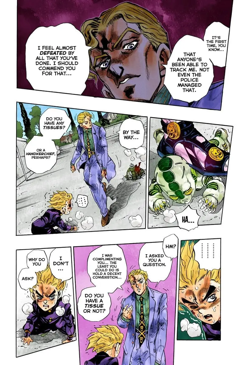 Read JoJo_s Bizarre Adventure Part 4 Diamond Is Unbreakable Official Colored Manga Online