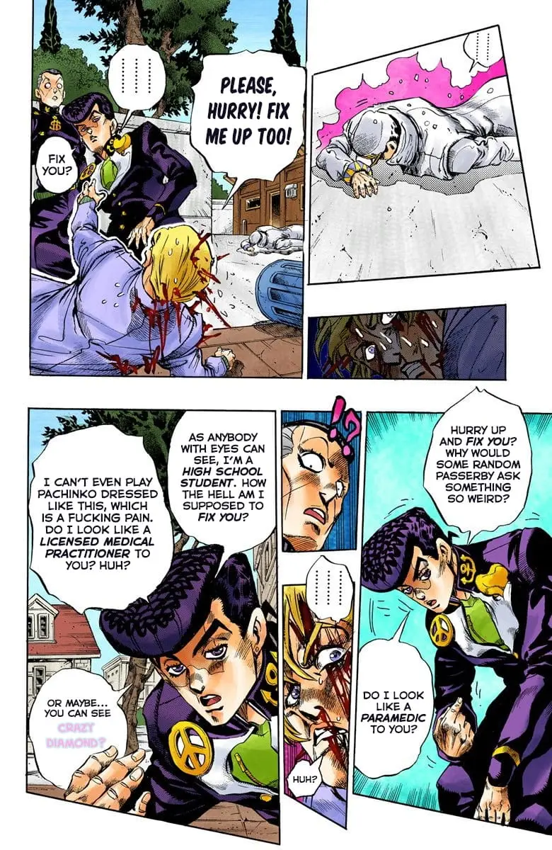Read JoJo_s Bizarre Adventure Part 4 Diamond Is Unbreakable Official Colored Manga Online