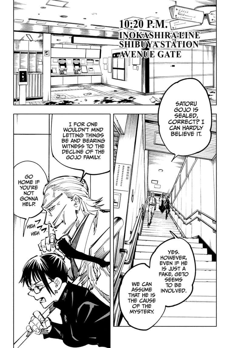 Read Jujutsu Kaisen Manga Online