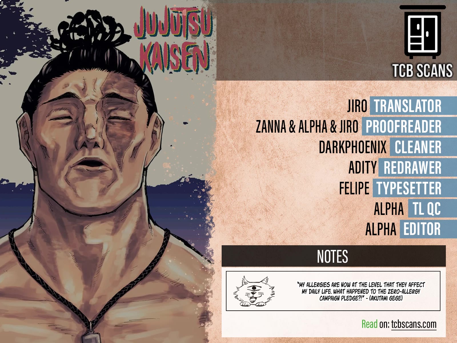 Read Jujutsu Kaisen Manga Online