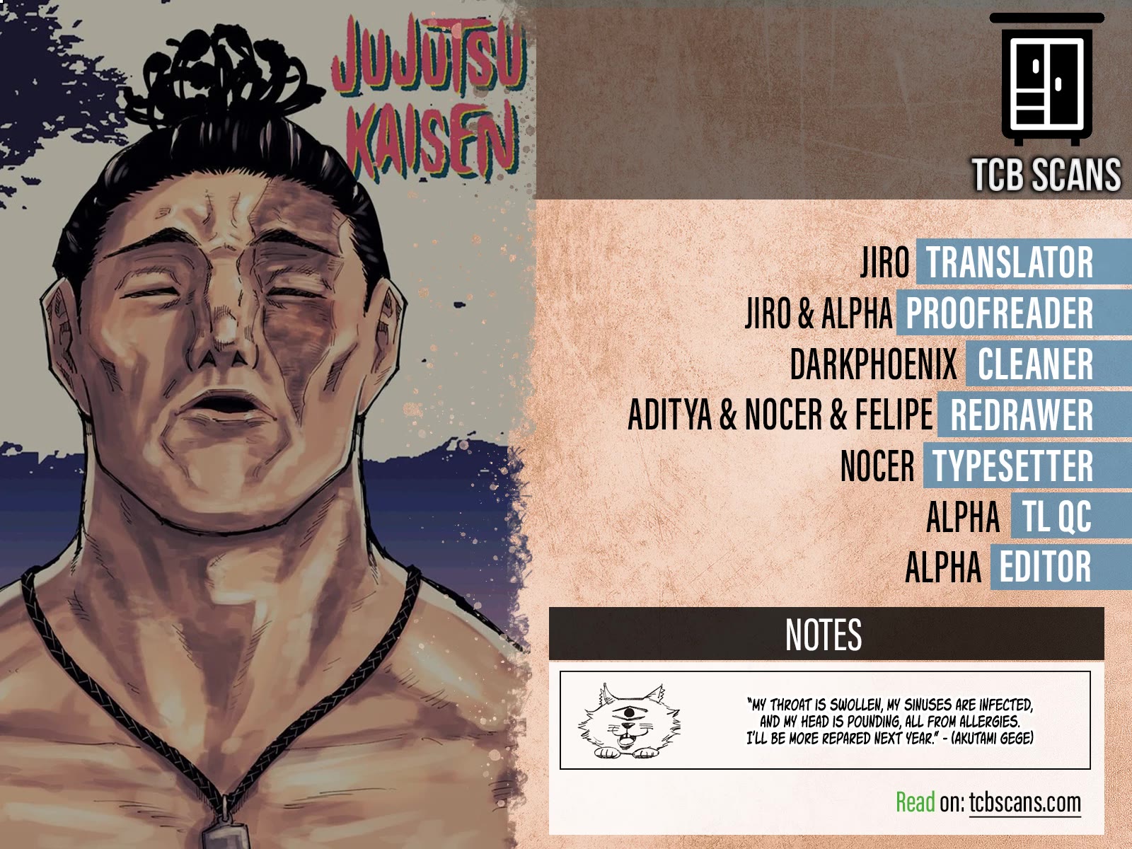 Read Jujutsu Kaisen Manga Online