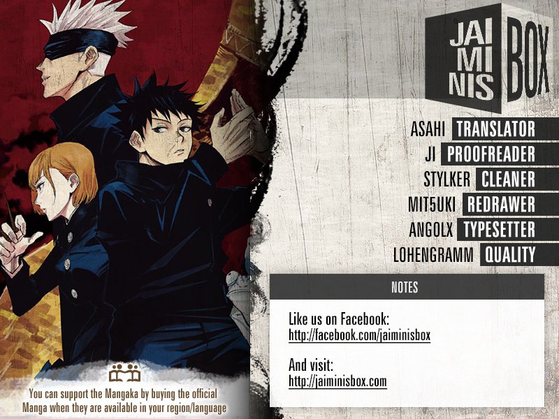 Read Jujutsu Kaisen Manga Online