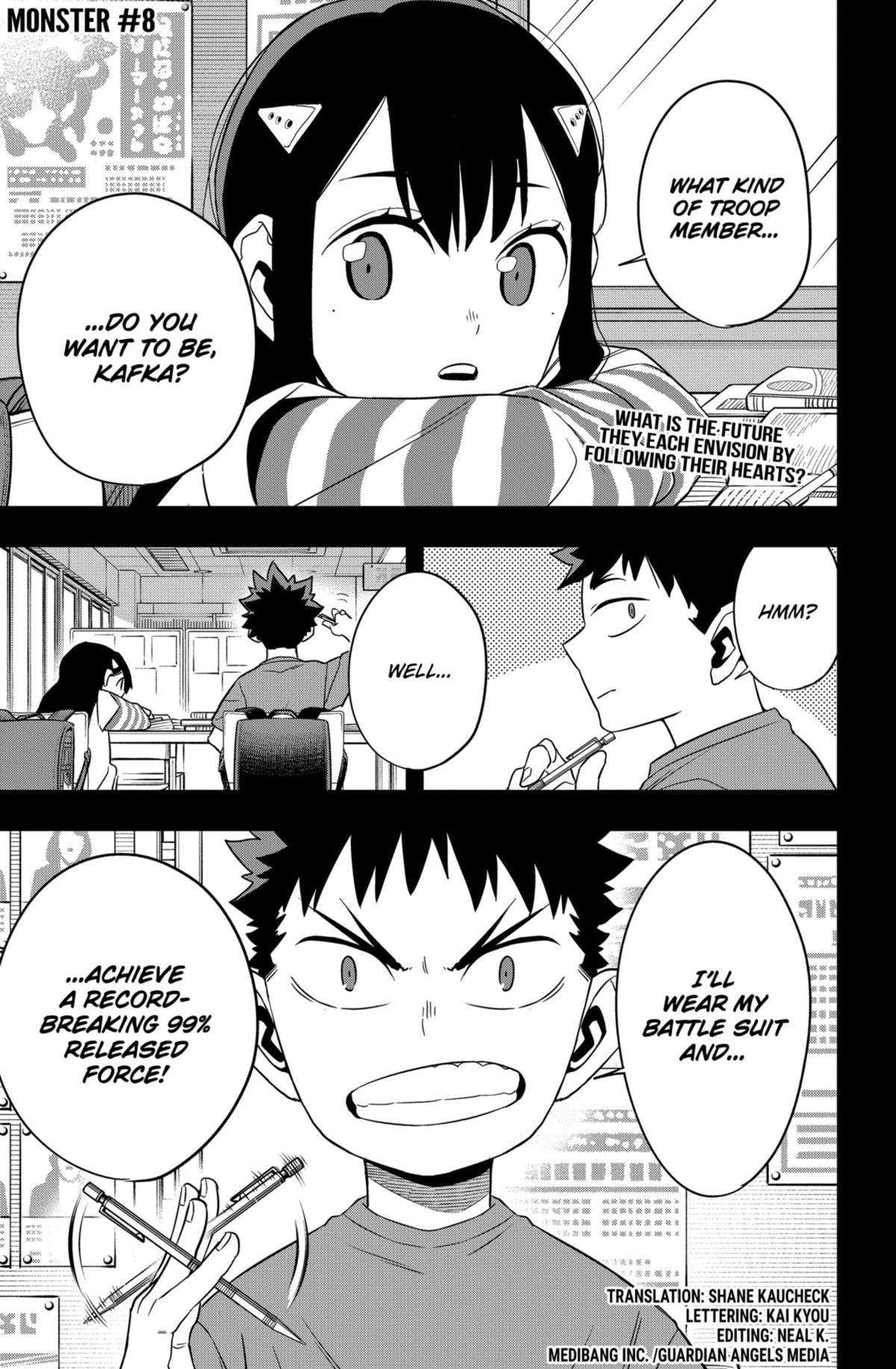 Read Kaiju No.8 Manga Online