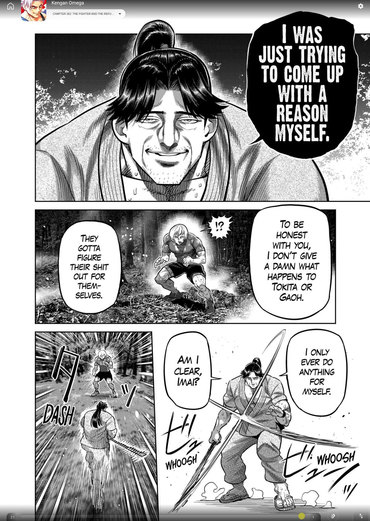 Read Kengan Omega Manga Online