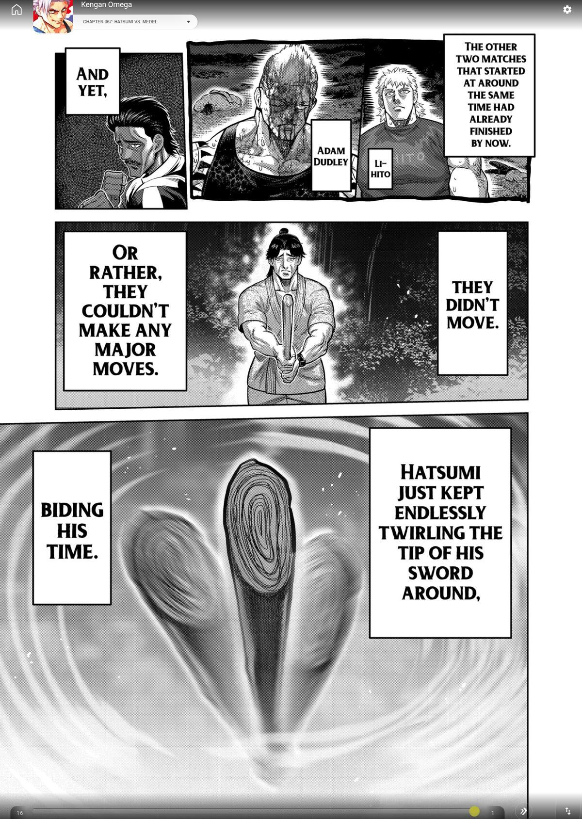 Read Kengan Omega Manga Online