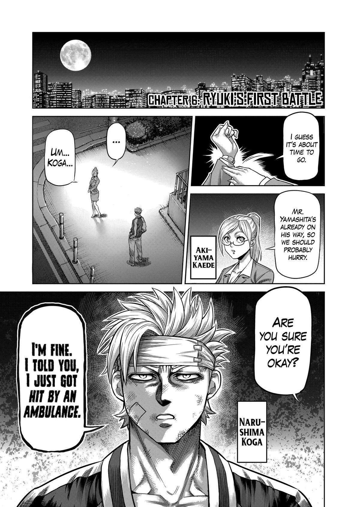 Read Kengan Omega Manga Online