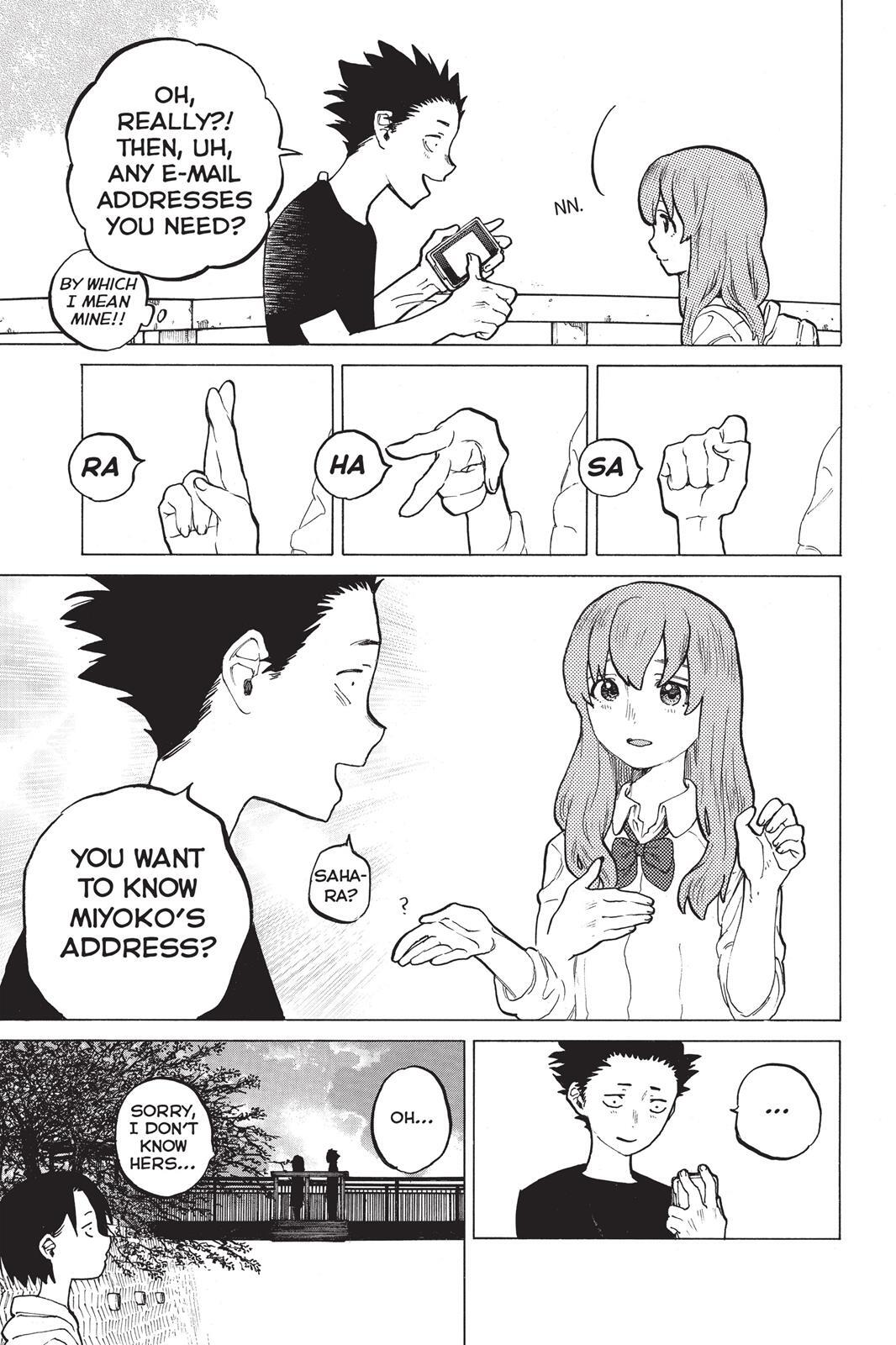Read Koe no Katachi Manga Online