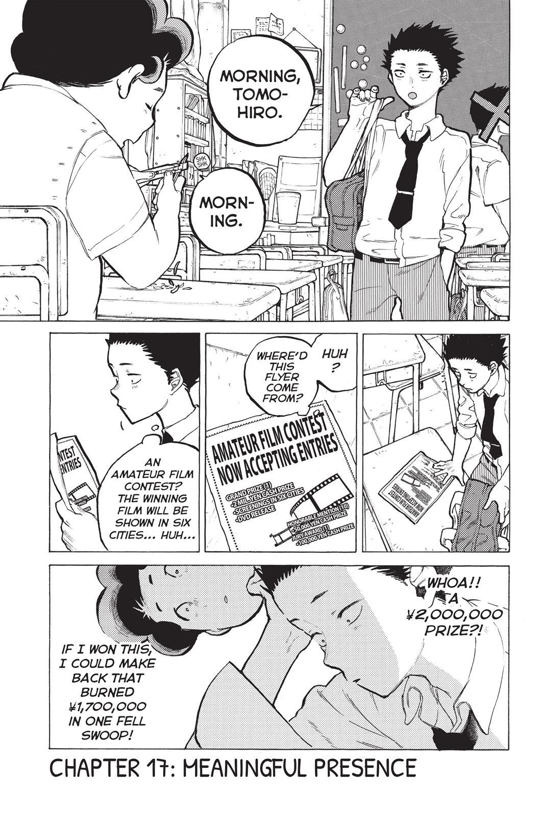 Read Koe no Katachi Manga Online