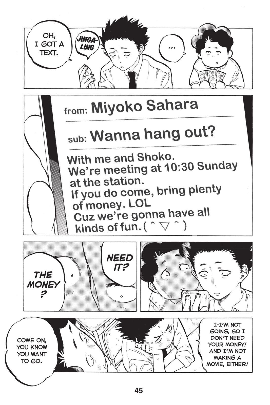 Read Koe no Katachi Manga Online