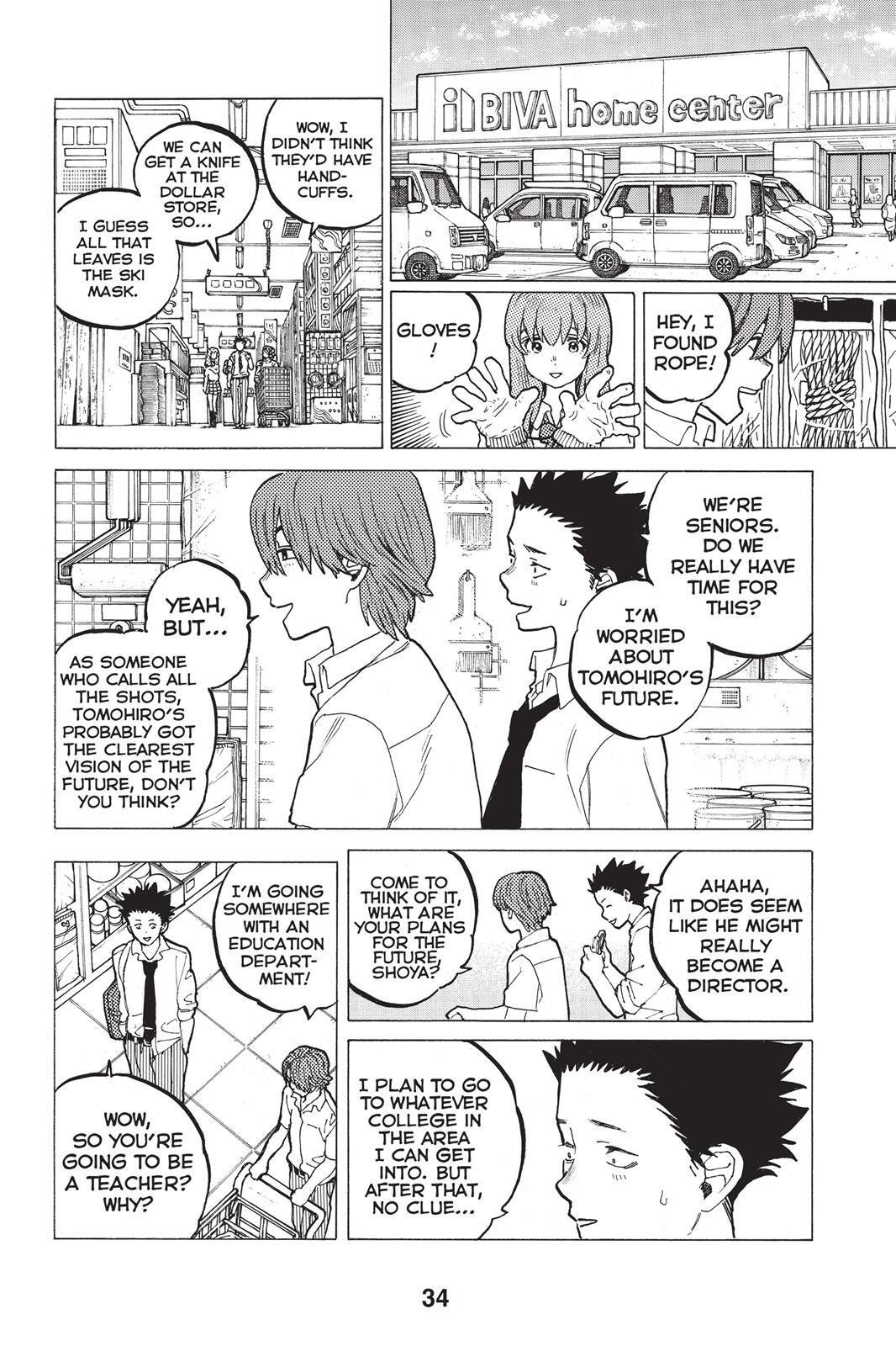 Read Koe no Katachi Manga Online