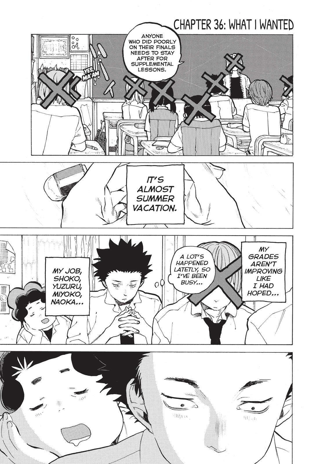 Read Koe no Katachi Manga Online