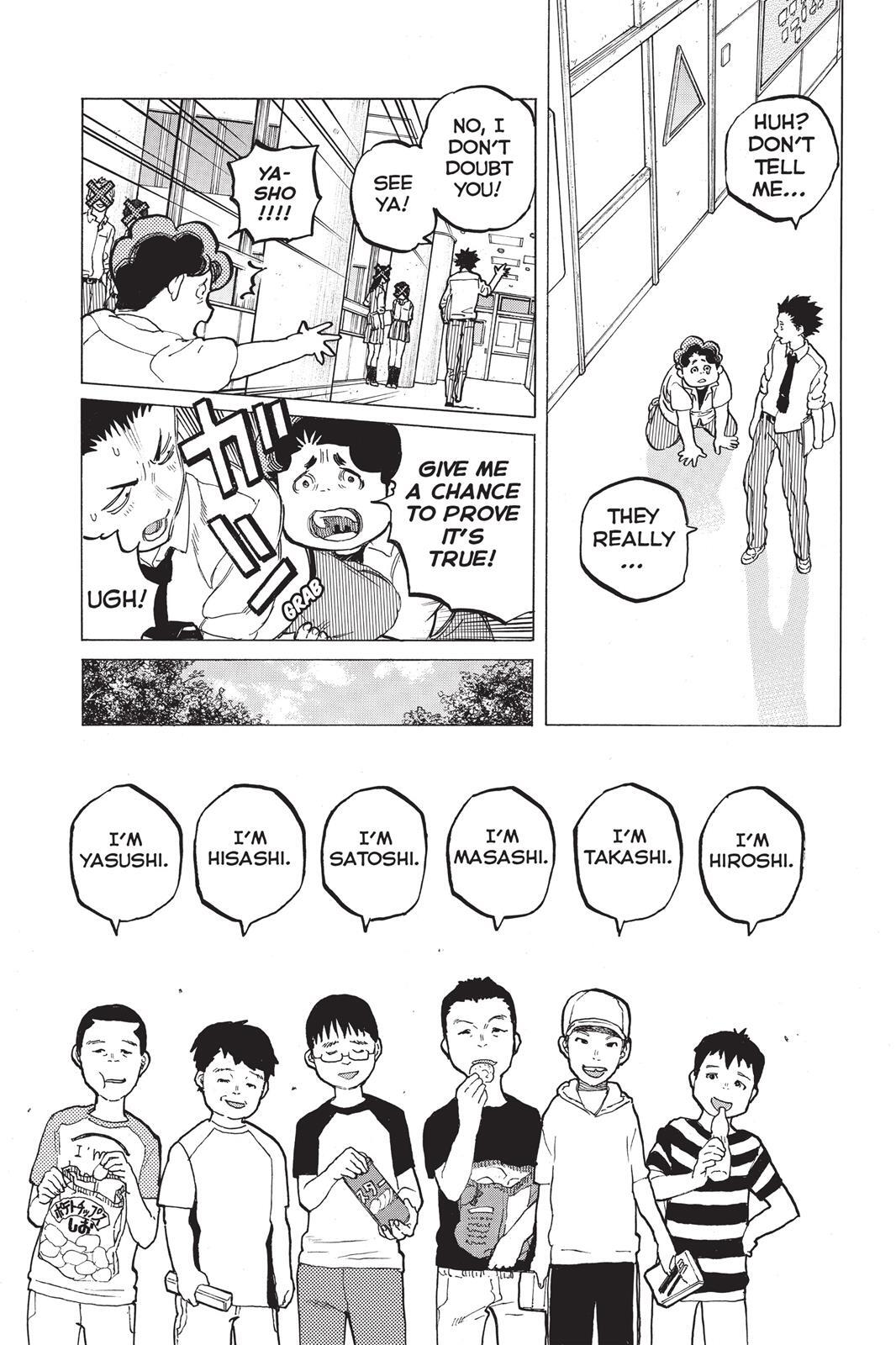Read Koe no Katachi Manga Online