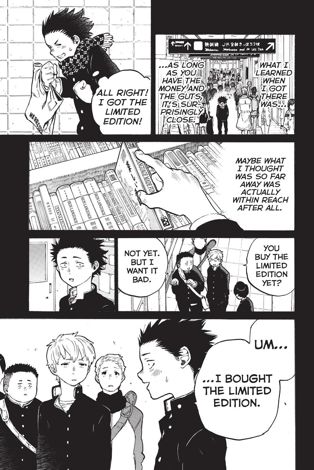 Read Koe no Katachi Manga Online