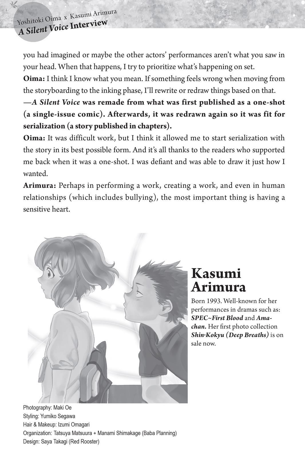 Read Koe no Katachi Manga Online