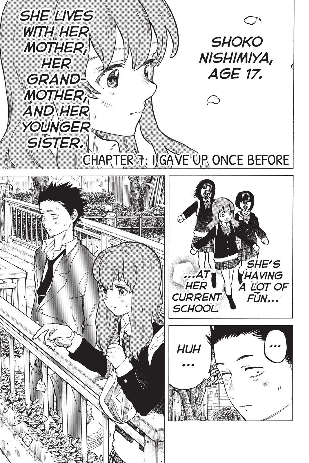 Read Koe no Katachi Manga Online