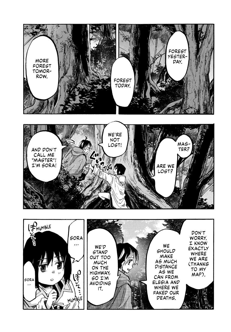 Read Let's Take a Walk in Another World Manga Online