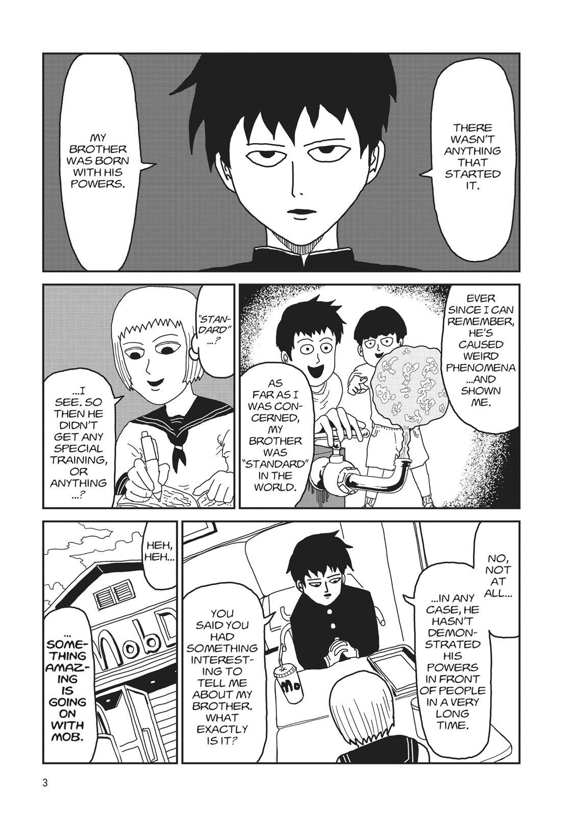 Read Mob Psycho 100 Manga Online