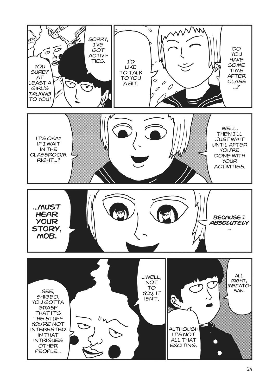 Read Mob Psycho 100 Manga Online