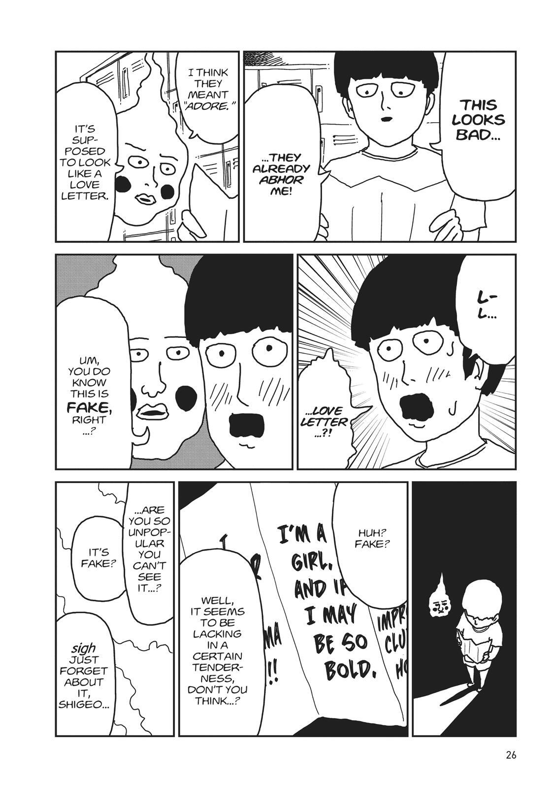 Read Mob Psycho 100 Manga Online