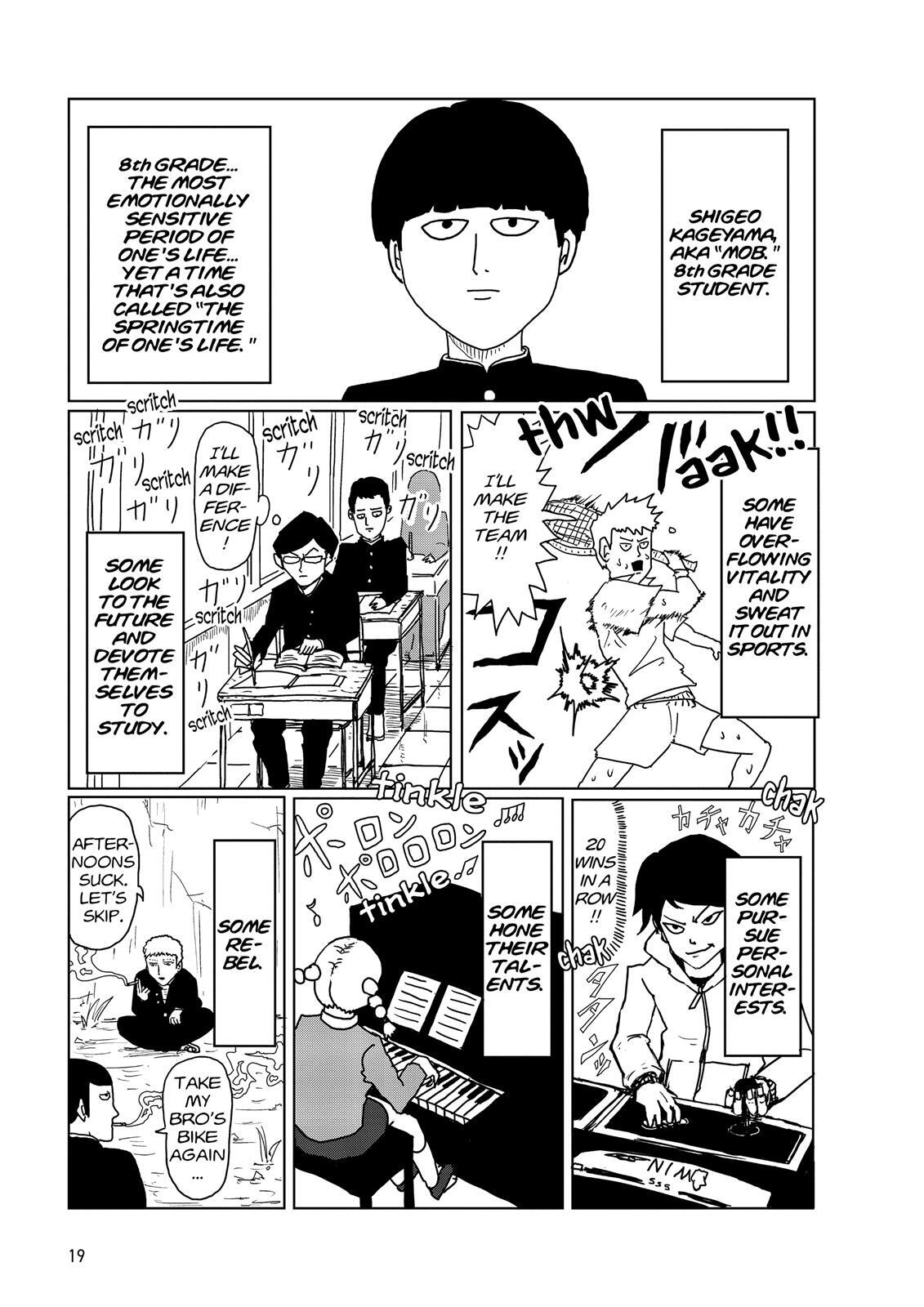 Read Mob Psycho 100 Manga Online