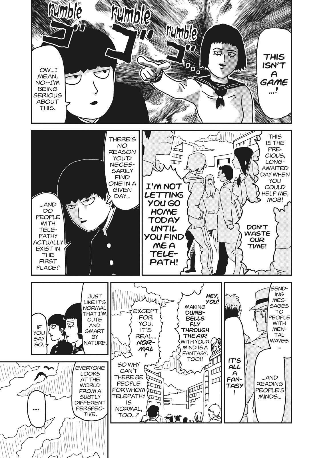 Read Mob Psycho 100 Manga Online