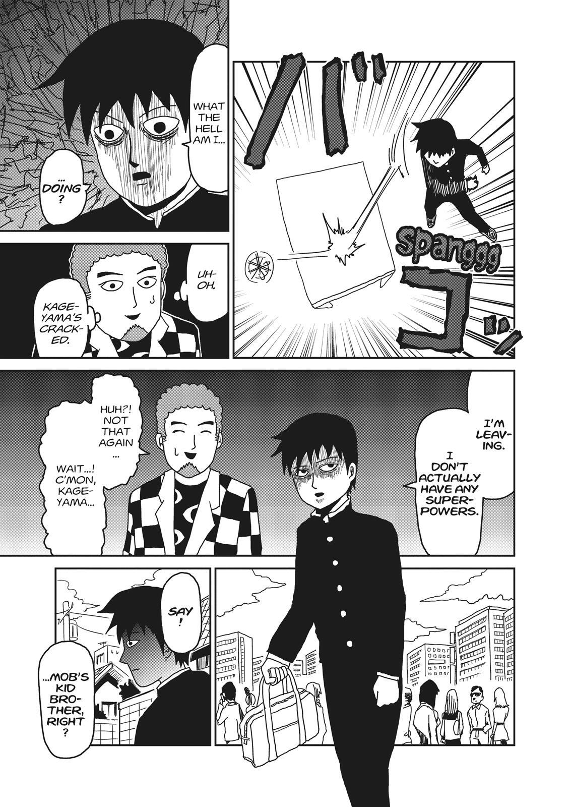 Read Mob Psycho 100 Manga Online