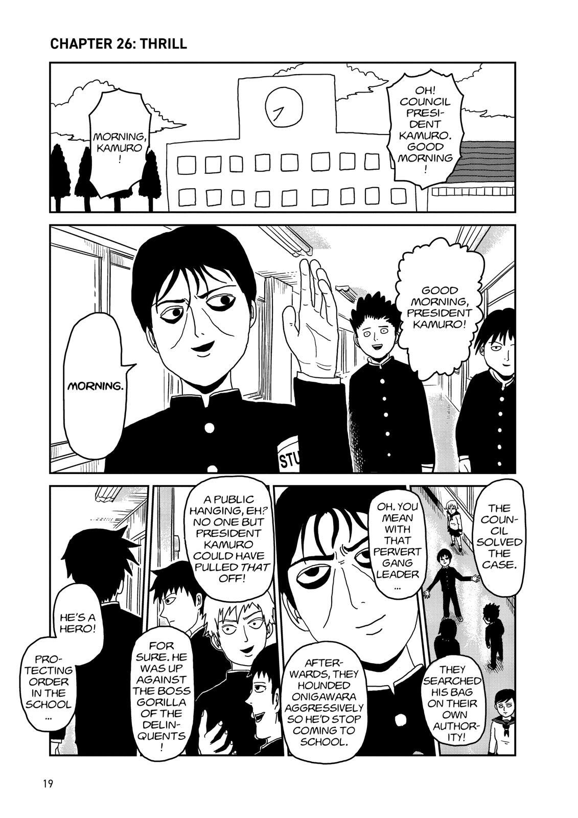 Read Mob Psycho 100 Manga Online