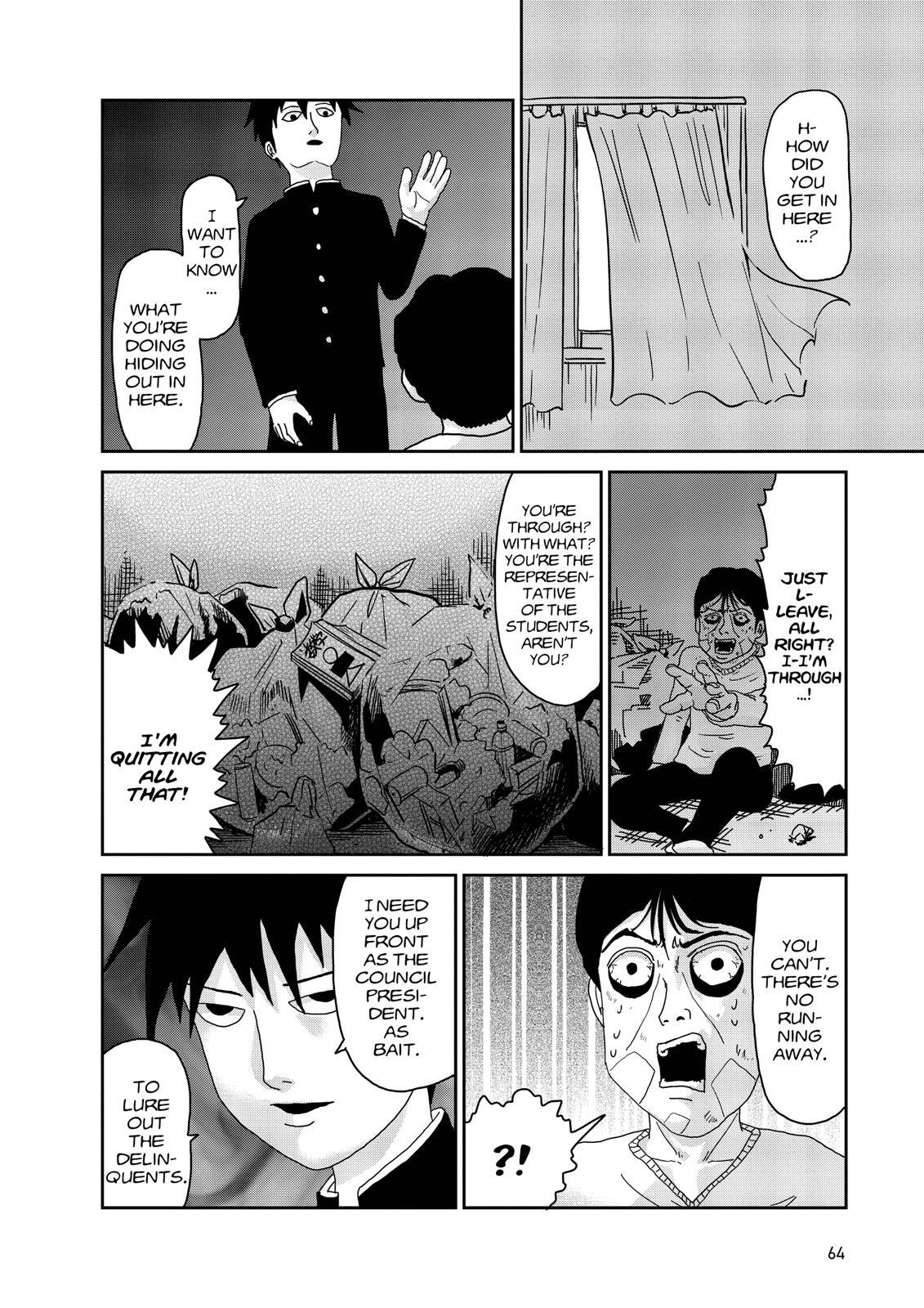 Read Mob Psycho 100 Manga Online