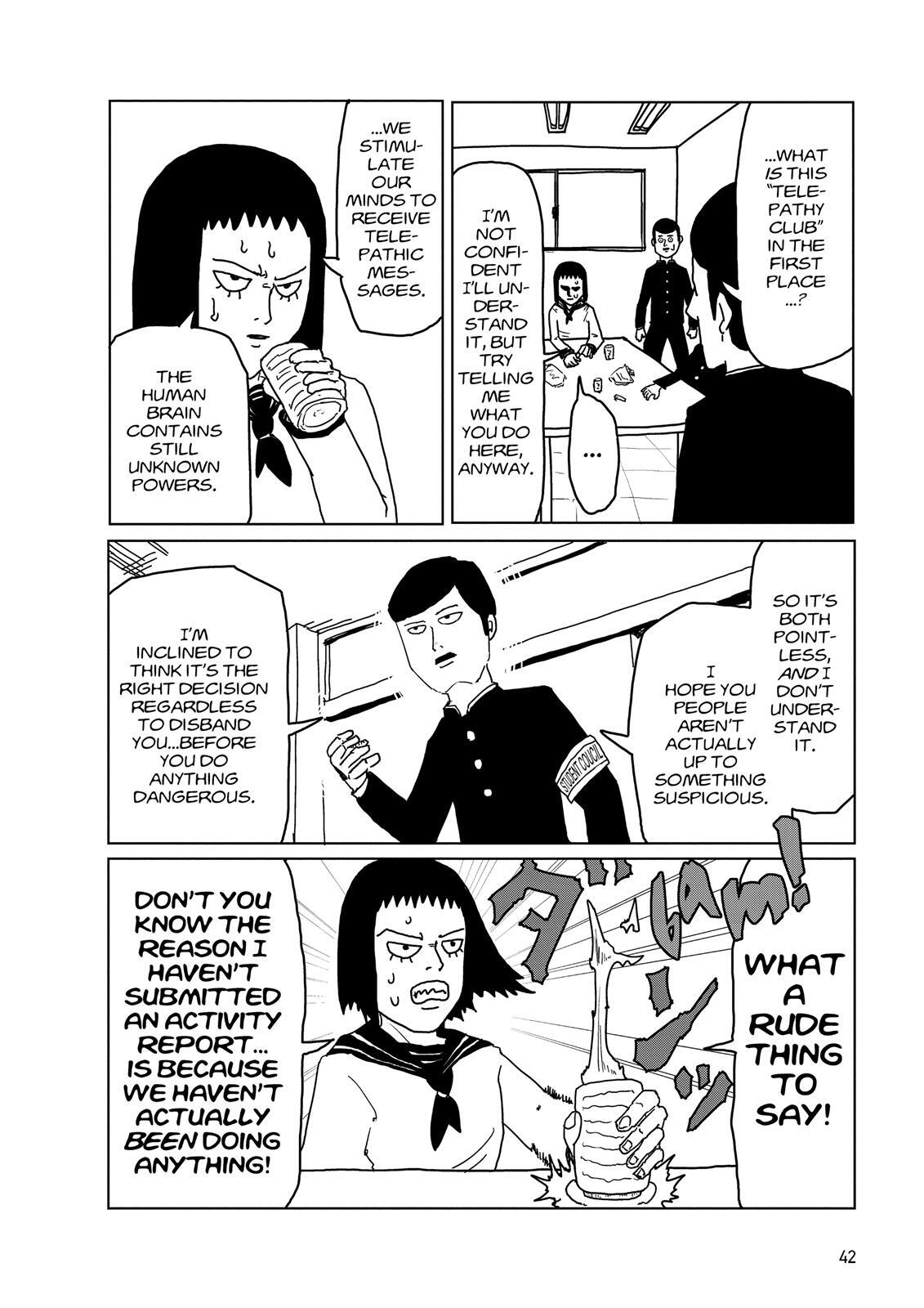 Read Mob Psycho 100 Manga Online
