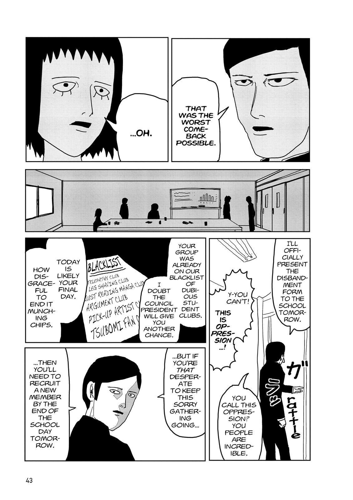 Read Mob Psycho 100 Manga Online