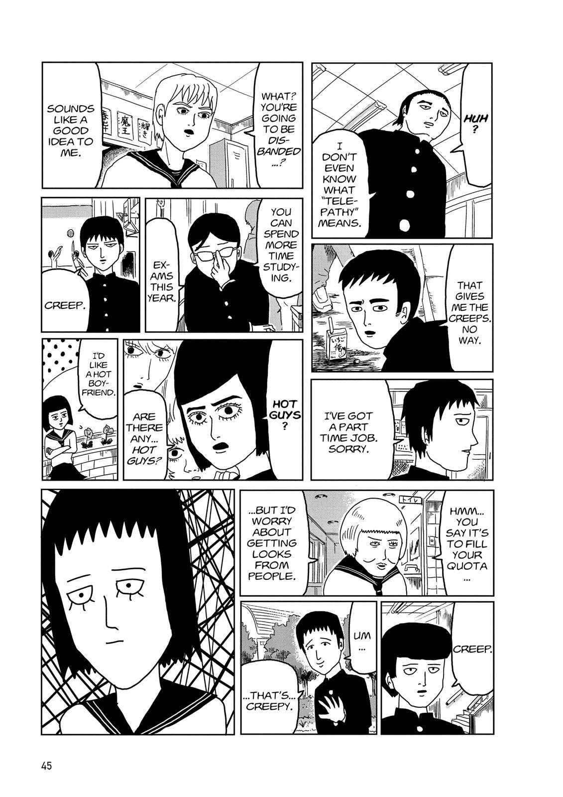 Read Mob Psycho 100 Manga Online