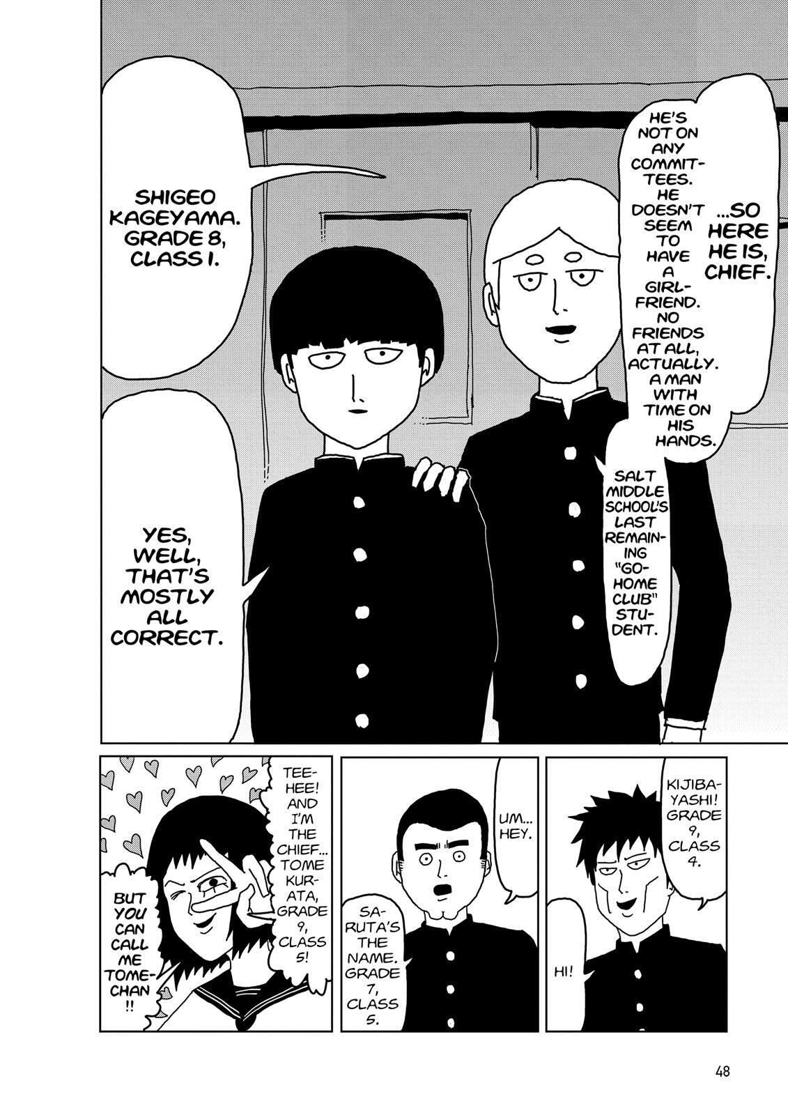 Read Mob Psycho 100 Manga Online