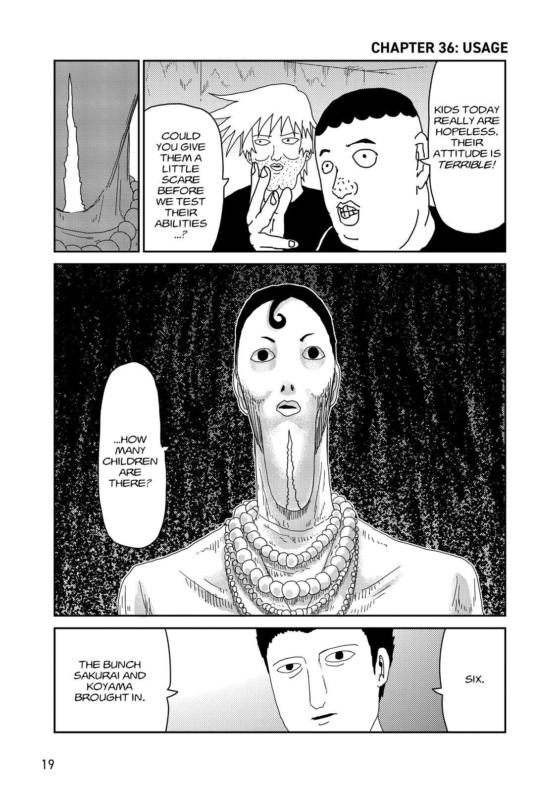 Read Mob Psycho 100 Manga Online