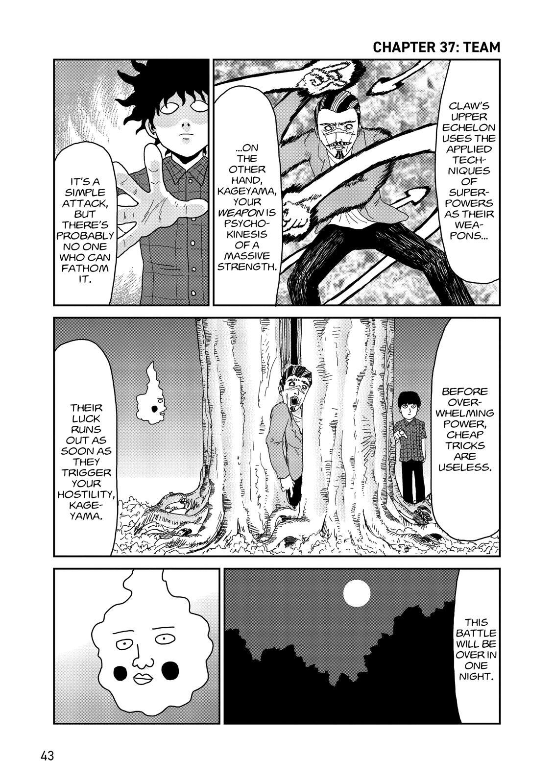 Read Mob Psycho 100 Manga Online